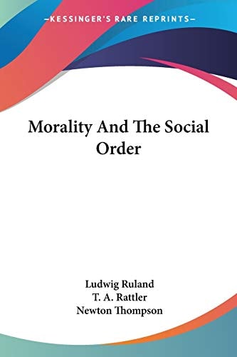 Morality And The Social Order