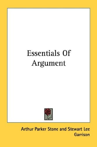 Essentials Of Argument