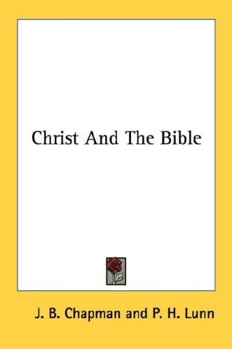 Christ And The Bible