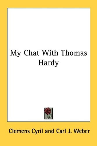 My Chat With Thomas Hardy
