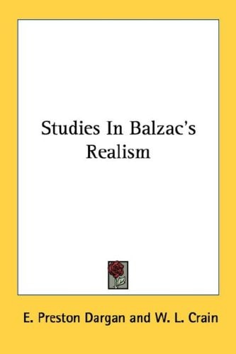 Studies In Balzac's Realism