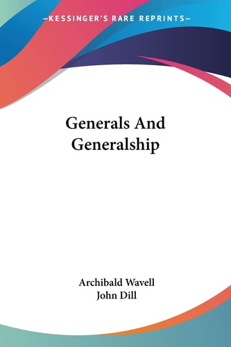 Generals And Generalship