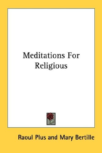 Meditations For Religious