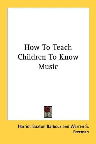 How To Teach Children To Know Music