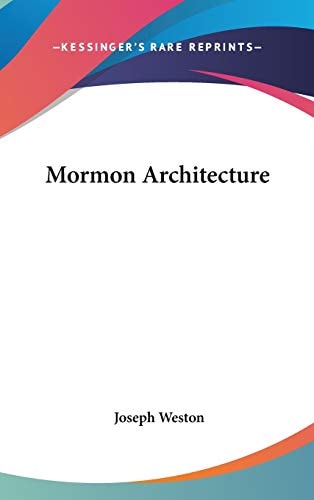 Mormon Architecture