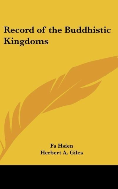 Record of the Buddhistic Kingdoms