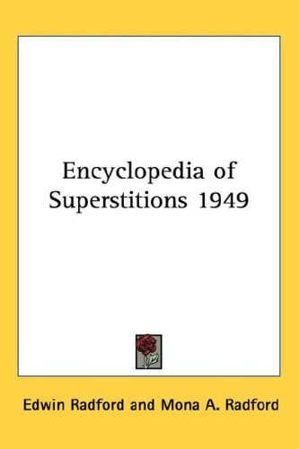 Encyclopedia of Superstitions 1949