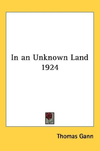In an Unknown Land 1924