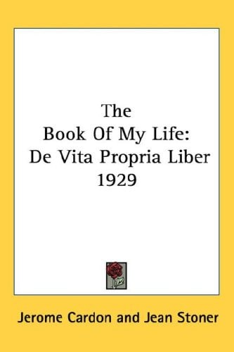 The Book of My Life: de Vita Propria Liber 1929