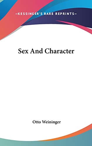 Sex And Character