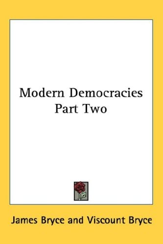 Modern Democracies Part Two
