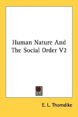 Human Nature And The Social Order V2
