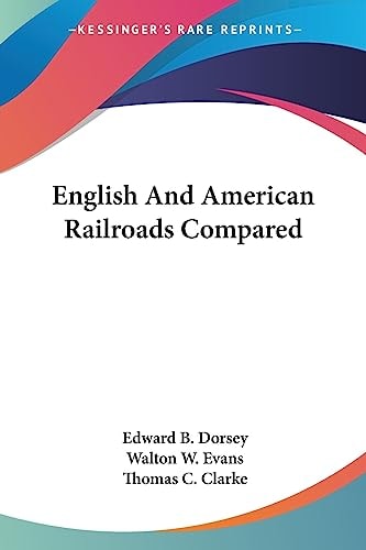 English And American Railroads Compared