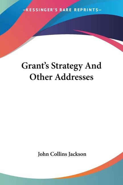 Grants Strategy And Other Addresses