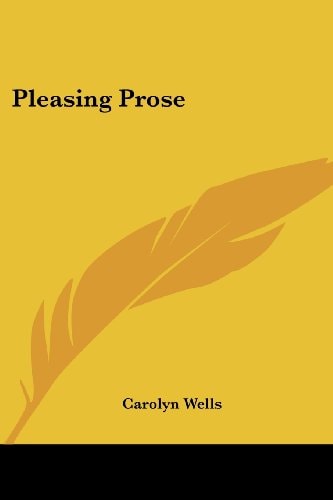 Pleasing Prose