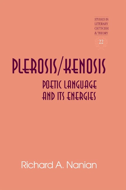 Plerosis/Kenosis: Poetic Language and its Energies