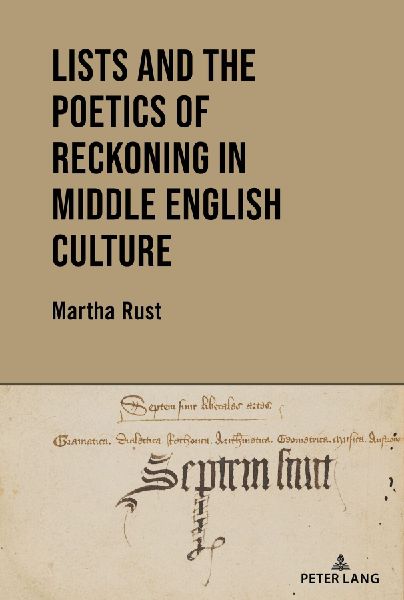 Lists and the Poetics of Reckoning in Middle English Culture