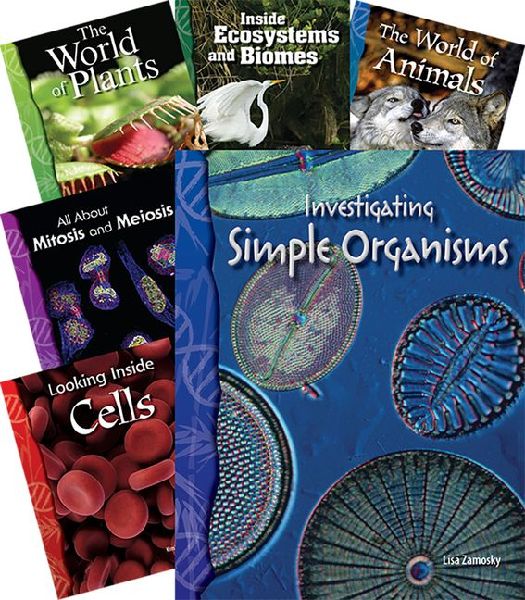 Life Science 8-Book Set, Grades 6-9