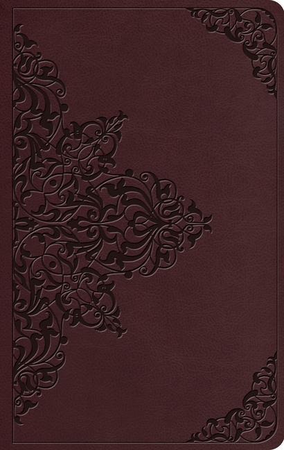 ESV Value Thinline Bible (Trutone, Chestnut, Filigree Design)