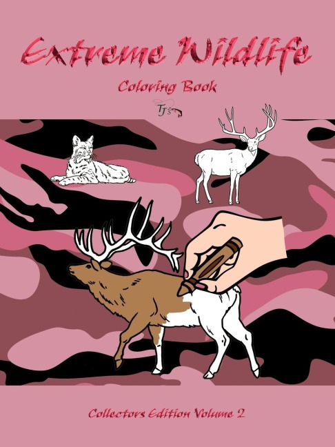 Extreme Wildlife: Coloring Book