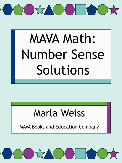Mava Math: Number Sense Solutions