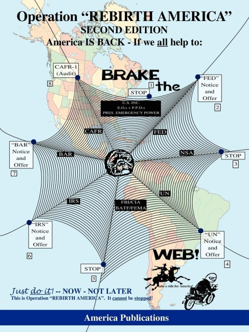 Operation REBIRTH AMERICA Second Edition: BRAKE the WEB