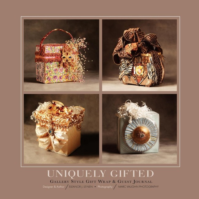 Uniquely Gifted: GALLERY STYLE GIFT WRAP & GUEST JOURNAL