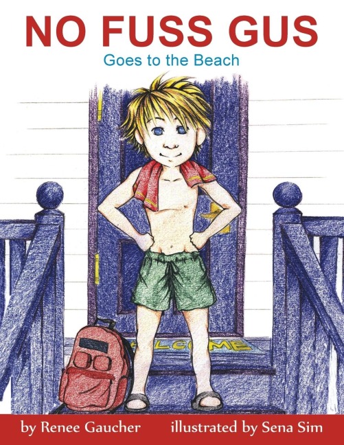 NO FUSS GUS: goes to the beach