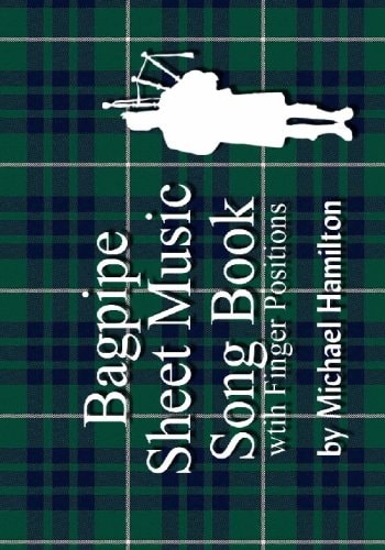 Bagpipe Sheet Music Book With Finger Positions