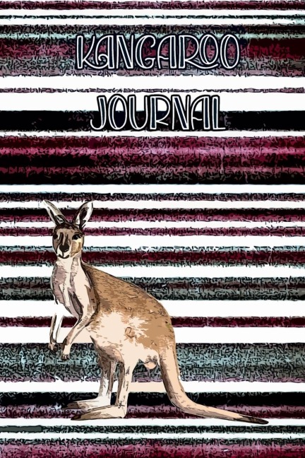 Kangaroo Journal: 6x9 Notebook With 120 Pages