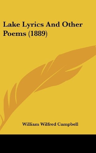 Lake Lyrics And Other Poems (1889)