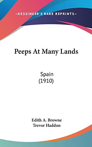 Peeps At Many Lands Spain (1910)