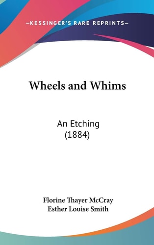 Wheels and Whims An Etching (1884)