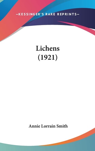Lichens (1921)