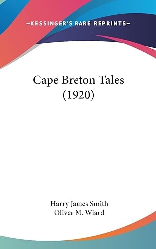 Cape Breton Tales (1920)