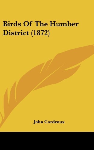 Birds Of The Humber District (1872)
