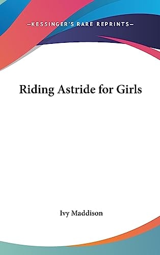 Riding Astride for Girls