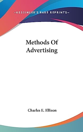 Methods of Advertising