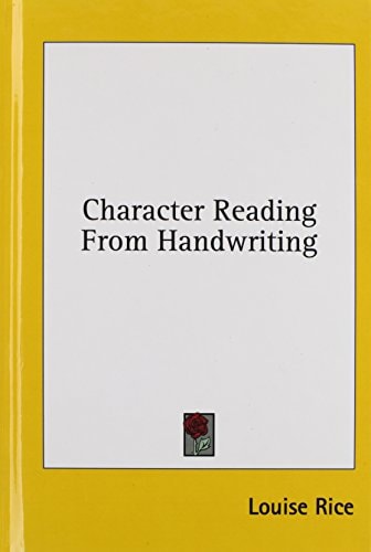 Character Reading from Handwriting