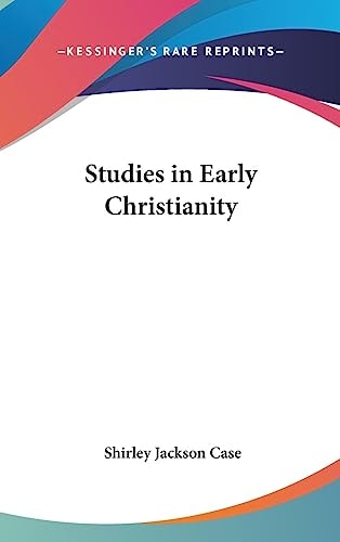 Studies in Early Christianity