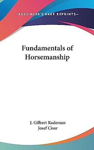 Fundamentals of Horsemanship