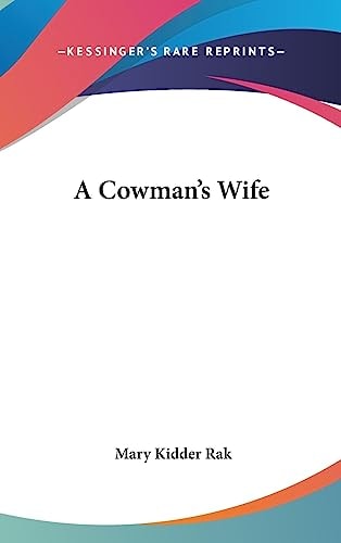 A Cowman's Wife