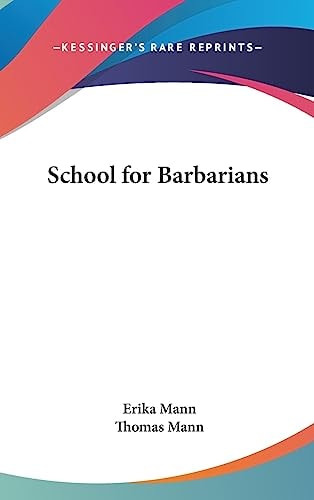 School for Barbarians