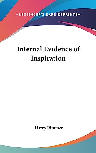 Internal Evidence of Inspiration