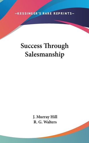 Success Through Salesmanship
