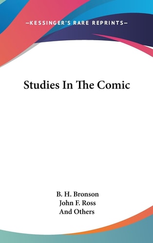 Studies in the Comic