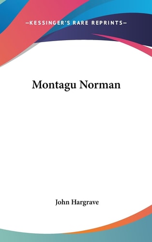 Montagu Norman