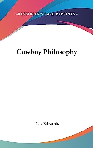 Cowboy Philosophy