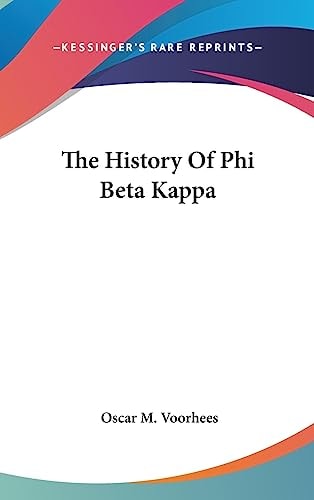 The History Of Phi Beta Kappa