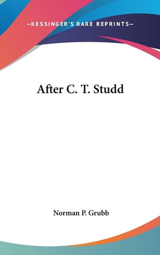 After C. T. Studd